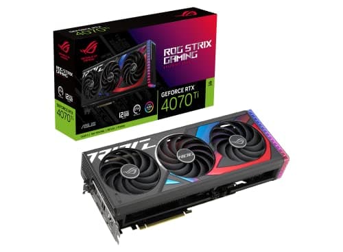 Asus ROG STRIX GAMING GeForce RTX 4070 Ti 12GB GDDR6X Black main image