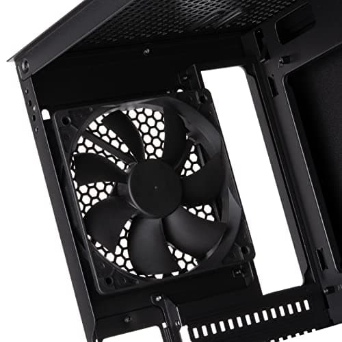 Silverstone FARA R1 PRO V2 ATX Mid Tower Black with Tempered Glass Side Panel and USB 3.2 Gen 1 Type-A, USB 2.0 Type-A image