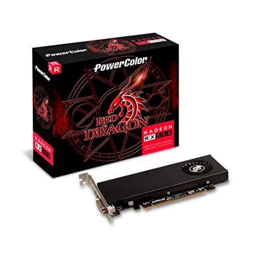 PowerColor Radeon RX 550 - 512 Red Dragon 4GB GDDR5 Black image