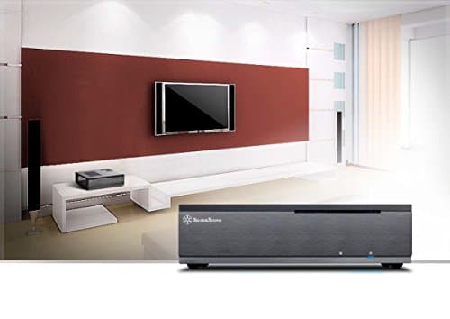 Silverstone ML06B HTPC Black with USB 3.2 Gen 1 Type-A Front Panel image