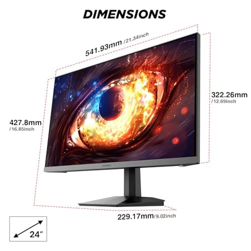 KOORUI G2421V 23.8" 1440p 180Hz IPS Monitor image