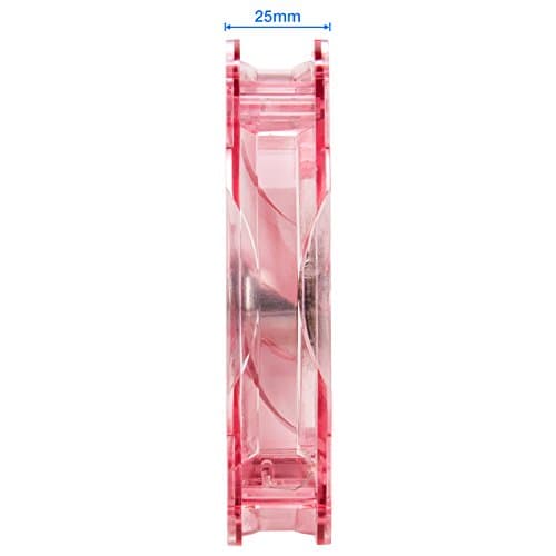 Rosewill 120mm 4 Red LED Case Fan RFA-120-RL Red image