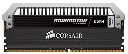 Corsair Dominator Platinum Black / Silver DDR4-2666 CL15 32GB (4x8GB) image