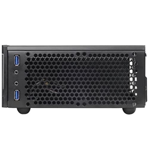 Silverstone ML05B HTPC Black with Front Panel USB 3.2 Gen 1 Type-A image