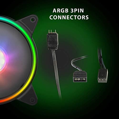 GameMax Razor 120mm Black ARGB 60 CFM image