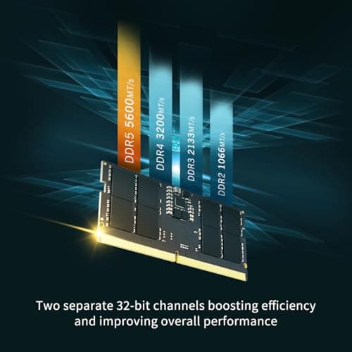 Silicon Power SP032GBSVU560F22 Black SODIMM DDR5-5600 CL46 32GB (2x16GB) image