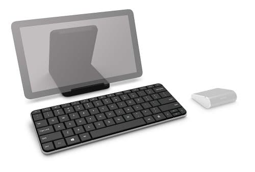 Microsoft PL2 Wedge Mobile Bluetooth Mini Keyboard image