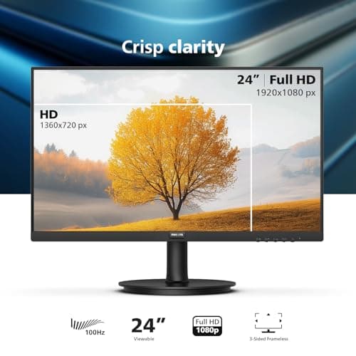 Philips 241V8LB 23.8" 1080p 100Hz VA Monitor image