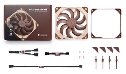 Noctua NF-A14x25 G2 140mm Brown PWM image