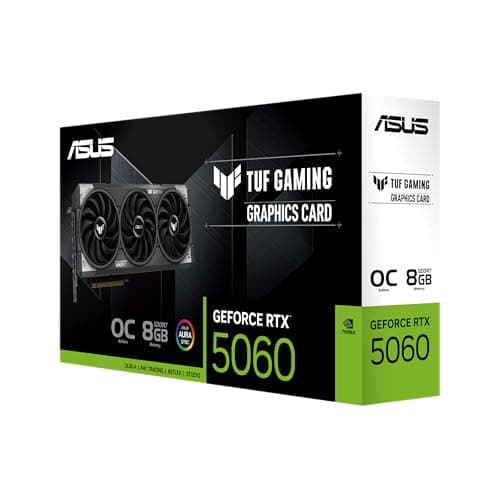 Asus TUF GAMING OC GeForce RTX 5060 8GB GDDR7 Black image