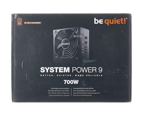 be quiet! System Power 9 Black 700W Semi-Modular 80+ Bronze image