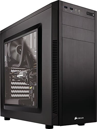 Corsair Carbide Series 100R ATX Mid Tower Black with Acrylic Side Panel and USB 3.2 Gen 1 Type-A Front Panel image