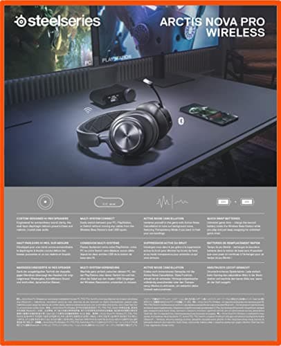 SteelSeries Arctis Nova Pro Wireless Gaming Headset image