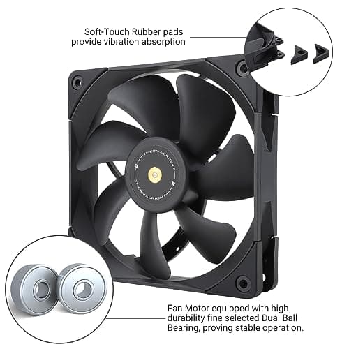 Thermalright TL-E12B EXTREM 120mm Black PWM 78 CFM image