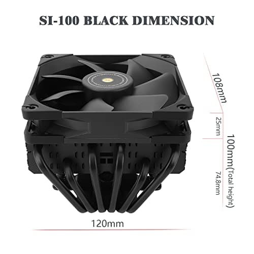 Thermalright SI-100 Air 100mm 72.37 CFM Black image