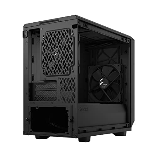 Fractal Design Meshify 2 Nano Mini-ITX Tower Black Tempered Glass Side Panel image