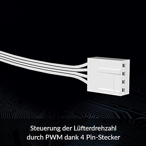 ARCTIC P14 140mm White / Translucent White 72.8 CFM PWM 1-Pack image