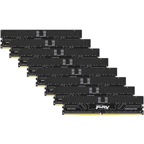 Kingston FURY Renegade Pro Registered Black DDR5-6400 CL32 256GB (8x32GB) image
