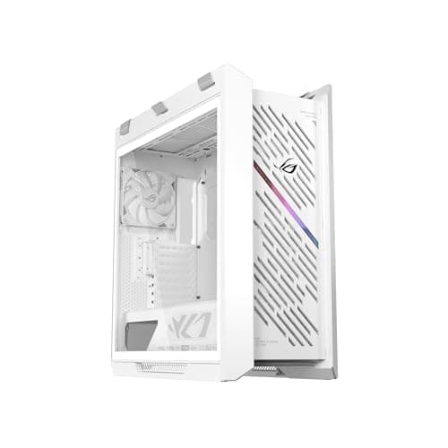 ASUS ROG Strix Helios II White Edition EATX mid-Tower Gaming PC case image