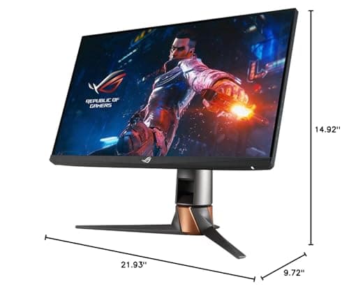 Asus ROG Swift PG259QN 24.5" 1080p 360Hz IPS Monitor image
