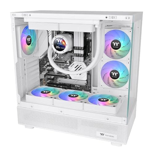 Thermaltake CT120 EX 120mm White PWM ARGB Sync 3-Pack image