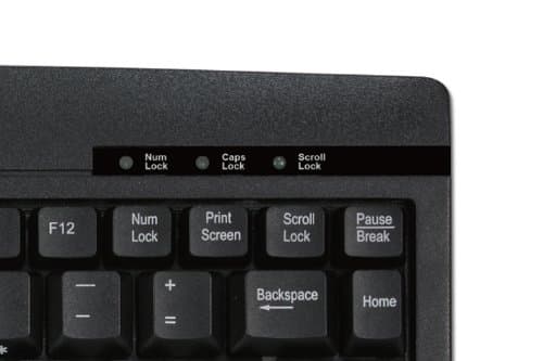 Adesso ACK-540PB Mini Wired Keyboard With Touchpad image