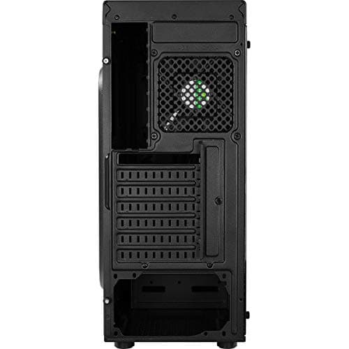 Aerocool Bolt ATX Mid Tower Black with Acrylic Side Panel, USB 3.2 Gen 1 Type-A, USB 2.0 Type-A image