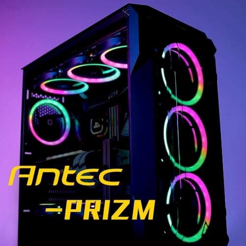 Antec Prizm 140mm Black Addressable RGB PWM 65.03 CFM 2-Pack image