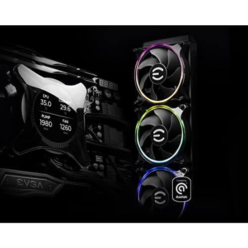 EVGA CLCx 360 Water 360mm 73.15 CFM Black image