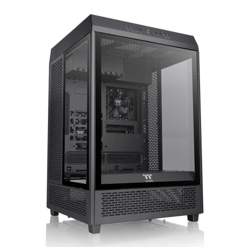 Thermaltake The Tower 500 ATX Mid Tower Black Tempered Glass Side Panel image