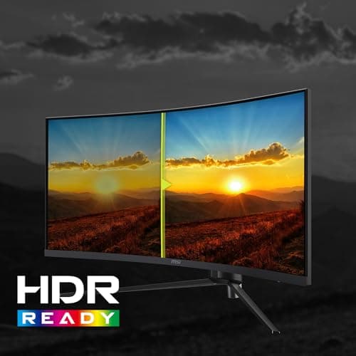 MSI MAG 345CQR 34" 3440x1440 180Hz VA Curved Monitor image