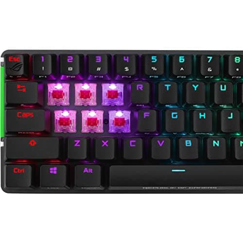 ASUS ROG Falchion RGB Wired/Wireless ROG NX Blue Gaming Keyboard image