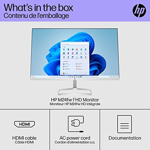 HP M24fw 24" 1080p 75Hz IPS Monitor image