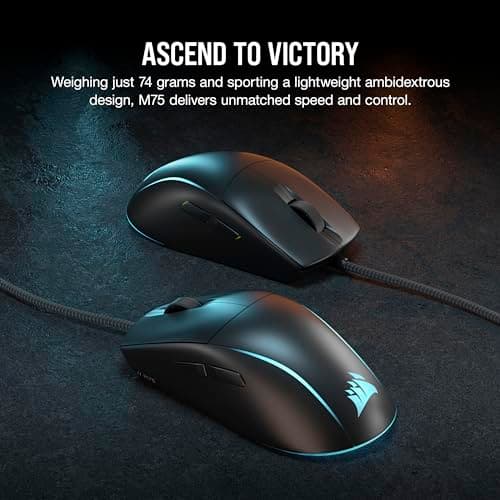 Corsair M75 Wired Optical Mouse image