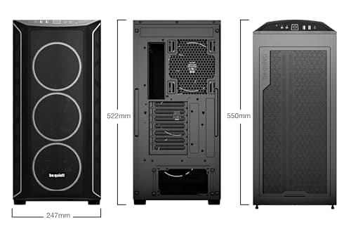 be quiet! Shadow Base 800 FX ATX Mid Tower Black Tempered Glass image