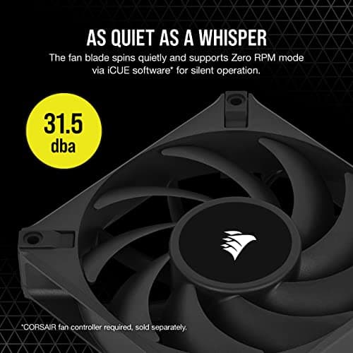 Corsair AF120 ELITE 120mm Black 59.1 CFM PWM image