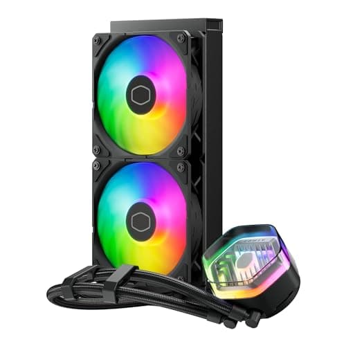 Cooler Master MasterLiquid 240 Atmos Water 240mm 70.7 CFM Black image