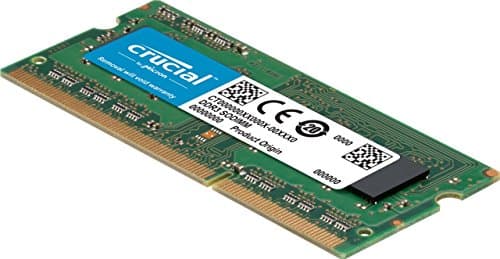 Crucial CT2KIT204864BF160B Black / Green SODIMM DDR3-1600 CL11 32GB (2x16GB) image