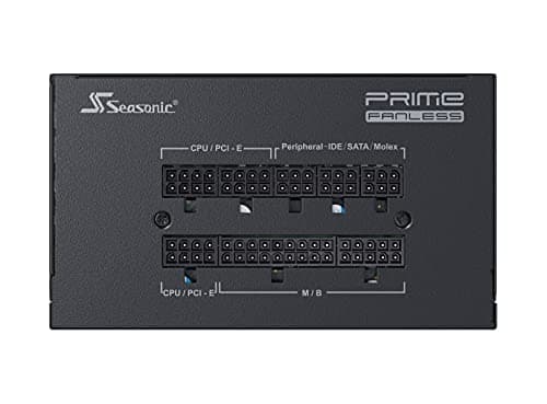 SeaSonic Prime Fanless PX-500 Fanless ATX 500W Fully Modular 80+ Platinum Certified image