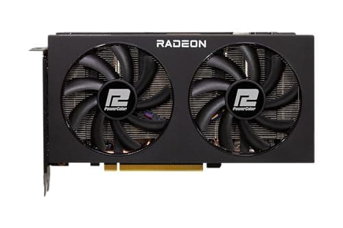 PowerColor Fighter Radeon RX 7600 XT 16GB GDDR6 Black image