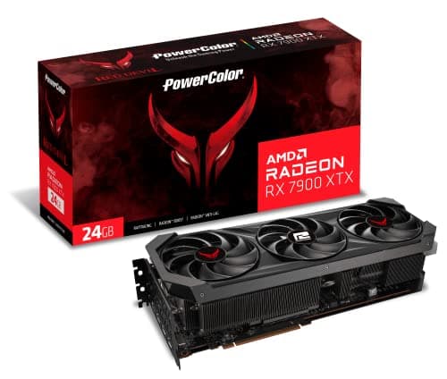 PowerColor Red Devil Radeon RX 7900 XTX 24GB GDDR6 Black main image