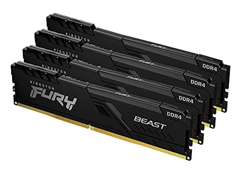 Kingston FURY Beast Black DDR4-3600 CL18 64GB (4x16GB) image