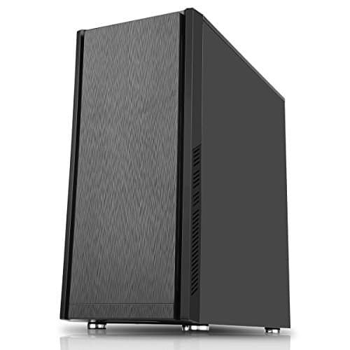 CiT Dark Star ATX Mid Tower Black with Acrylic Side Panel and USB 3.2 Gen 1 Type-A USB 2.0 Type-A image