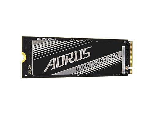 Gigabyte AORUS Gen5 12000 1TB SSD M.2-2280 PCIe 5.0 X4 NVME image
