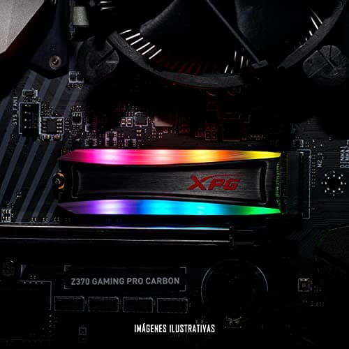 ADATA XPG SPECTRIX S40G RGB 512GB SSD M.2-2280 PCIe 3.0 NVMe image