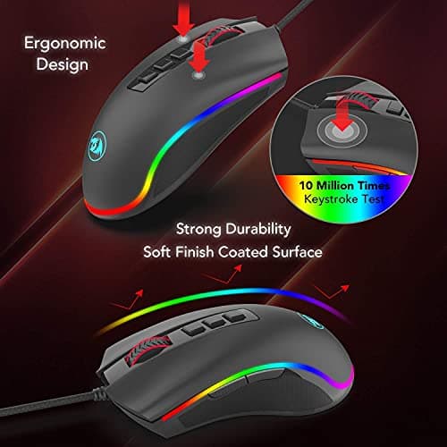 Redragon COBRA M711 Wired Optical Gaming Mouse image