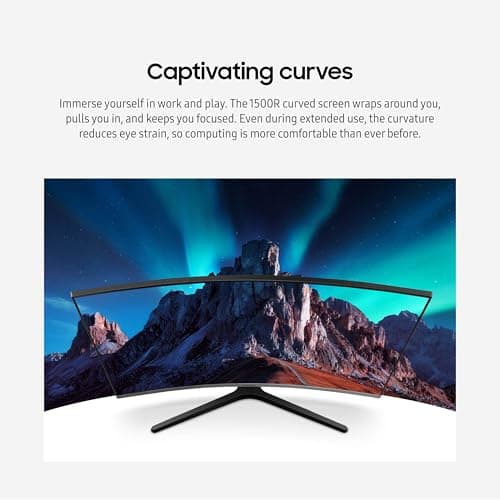 Samsung CR500 32" 1080p 75Hz VA Curved Monitor image