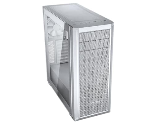 Cougar MX330-G Pro ATX Mid Tower White Tempered Glass Side Panel image