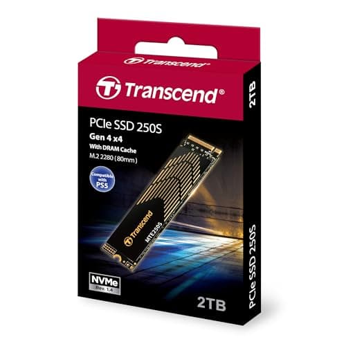 Transcend 250S 2TB SSD M.2-2280 PCIe 4.0 X4 NVMe image