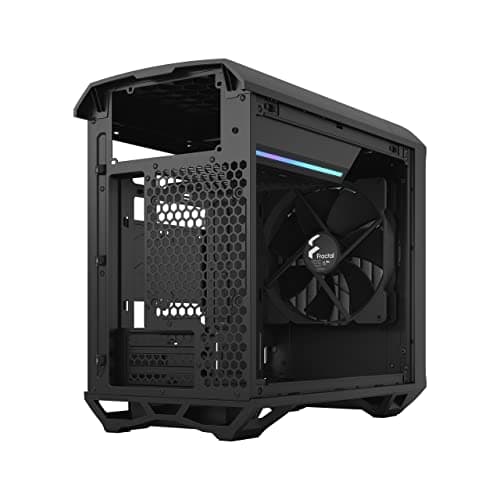 Fractal Design Torrent Nano Mini-ITX Tower Black Tinted Tempered Glass image